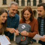 Outdoor Escape Game with Mystery Backpack Augsburg: The Merchant's Seal - Solving Puzzles with a Tactile Mystery Backpack