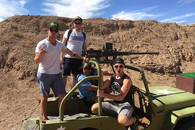 Outdoor Shooting and Off-Road Racing Combo - Pickup and Drop-off from Las Vegas Hotels