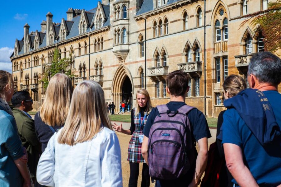 Oxford: University Walking Tour with Christ Church Visit - Inside Christ Church College and Its Iconic Dining Hall