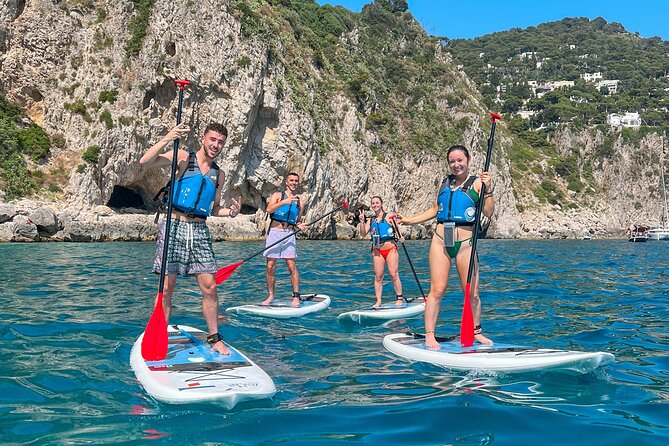 Paddleboard in Capri between caves and beaches - Exploring the Hidden Caves and Water-Only Caves