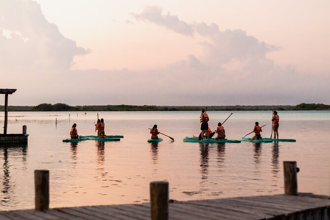 Paddleboarding and/or kayaking tour at sunrise in the lagoon of Bacalar - Meeting Point and Tour Timing in Bacalar