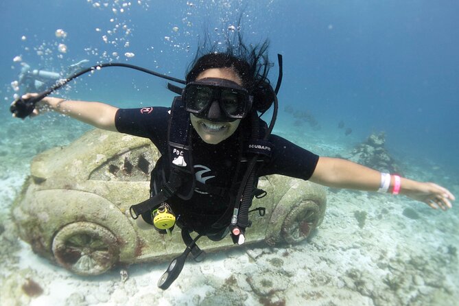 PADI Discover Scuba Diving for divers without certification - No Certification Needed to Explore Isla Mujeres’ Marine Life