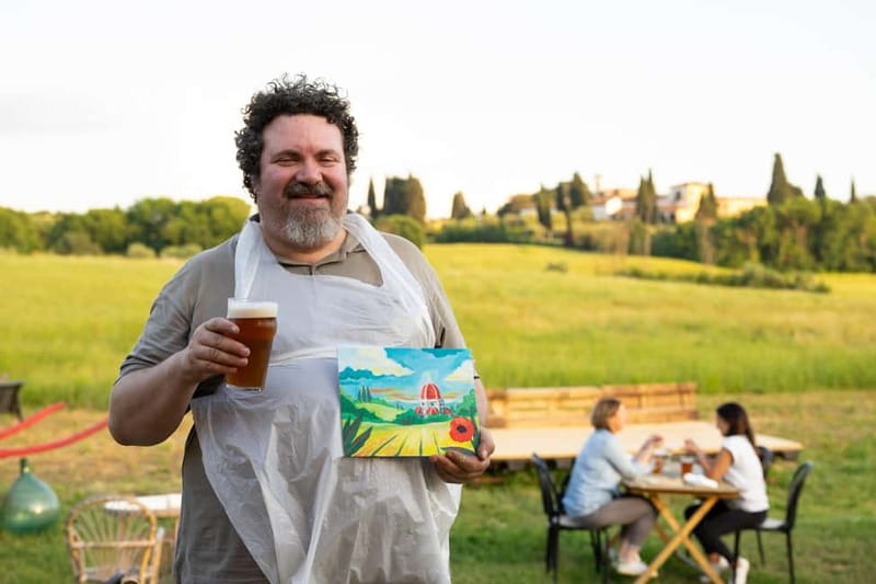 Paint and Drink Florentine Hills - The Perfect Setting in Marignolle’s Garden Microbrewery