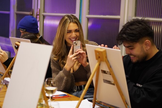 Paint & Wine Experience in Piazza Navona - Inside the Studio: Creating Art in a Historic Setting