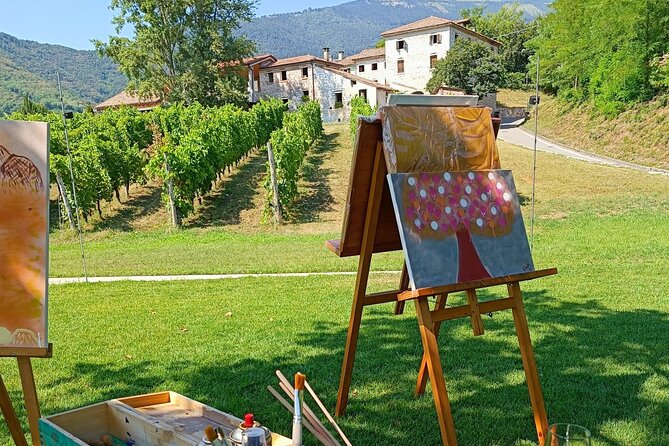 Painting session in the vineyard and Prosecco DOCG tasting - Painting Amidst the Vineyards