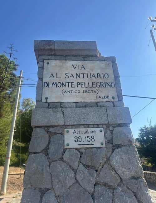 Palermo: Monte Pellegrino Hike, Sanctuary & Juice - From the Old Town to the Sacred Cave of Santa Rosalia