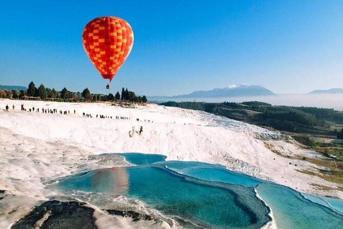 Pamukkale One Day Tour - Relaxing at the Cleopatra Pool