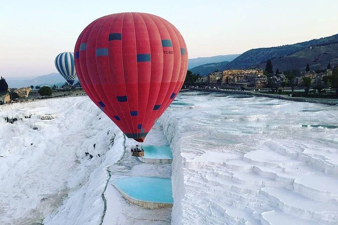 Pamukkale Sunrise Hot Air Balloon Flight with Flight Cerfiticate - The Experience of Watching the Sunrise from a Hot Air Balloon