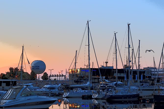 Panoramic tour over Tallinn by car - Visiting the Tallinn Song Festival Grounds, a National Symbol