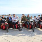 Paphos Electric Scooter Rental - The Range and Safety of the Scooters