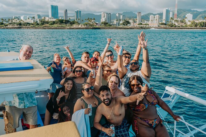 Paradise Waikiki Sunset Cruise + LIVE DJ + SWIMMING - The Music and Vibe: A Party on the Water