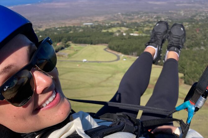 Paraglide Maui's 1K Tandem Paragliding Experience - The Launch Experience at 4500 Feet Elevation