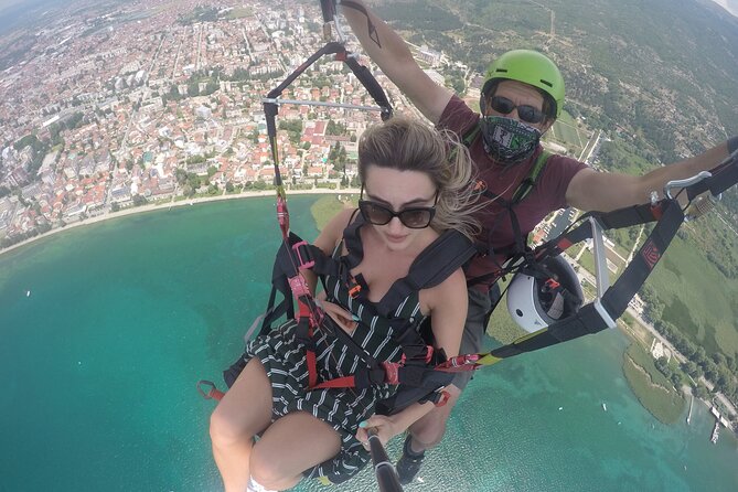 Paragliding above Ohrid - The Breathtaking Views Over Lake Ohrid and Mountains
