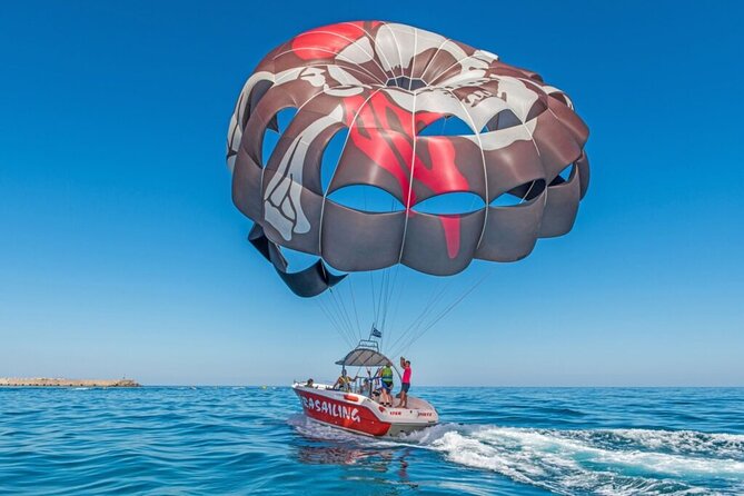 Parasailing Activity on Rethymno Beach, Crete - Safety Measures and Equipment Handling