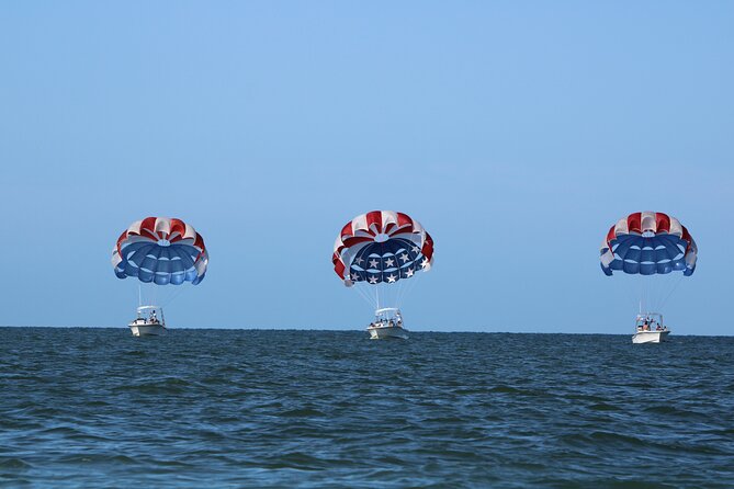 Parasailing in Clearwater Beach - The Launch Point at Yacht StarShip Cruises & Events