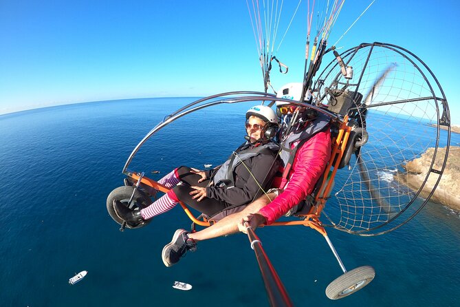 Paratrike Flight in Costa de Adeje with the World Champion - The Route Along Adeje and Fañabé Coastline