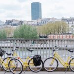 Paris day Bike Rental - Features of the Bikes: Baskets, Phone Mounts, Locks, and Helmets