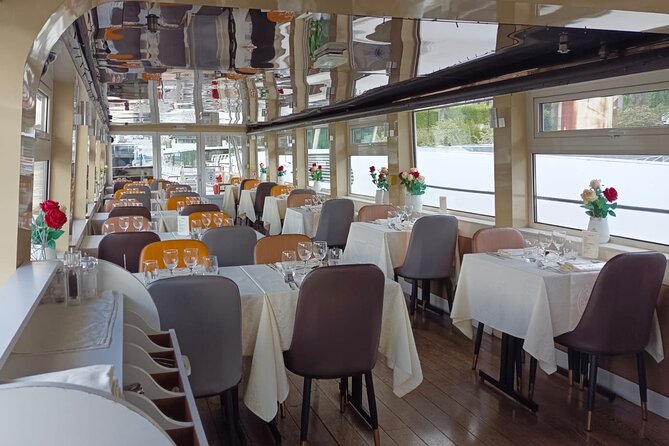 Paris Prestige Lunch Seine River Cruise by Eiffel Croisieres - The Landmark Stops and Their Significance