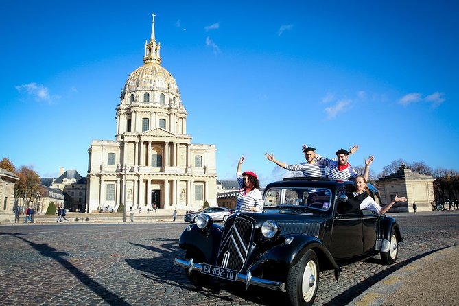 Paris Private Guided Tour in a Vintage Car with Driver - Iconic Landmarks: From the Eiffel Tower to Notre-Dame