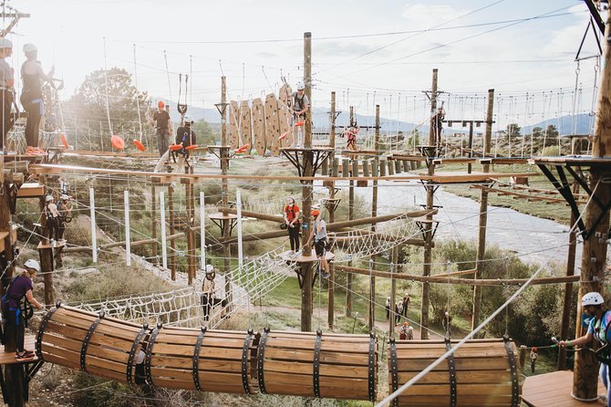 Park and Paddle Package - Browns Canyon Adventure Park: High-Wire Courses and Ziplining