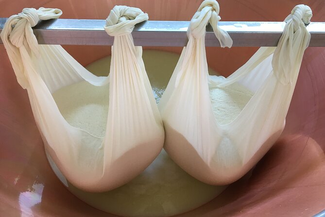Parmigiano-Reggiano Tour and tastings - The Step-by-Step Cheese-Making Process