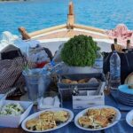 Paros Half Day Boat Tour from Naoussa port and Bay . - Exploring Langeri Beach: A Quiet Coastal Escape