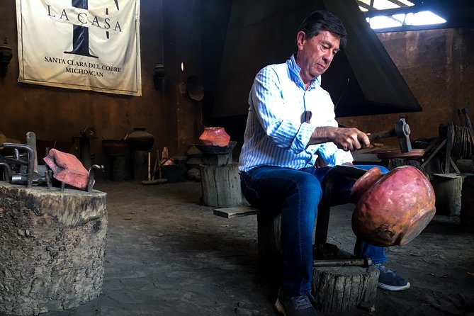 Patzcuaro, Santa Clara del Cobre -Copper Town- & Tzintzuntzan - Scenic Drive with Views of Lake Patzcuaro’s Islands