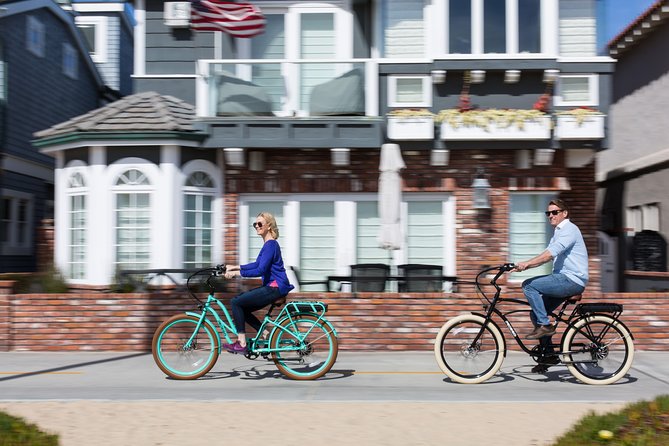 Pedego Electric Bike Rental - Meeting Point at W Balboa Blvd in Newport Beach