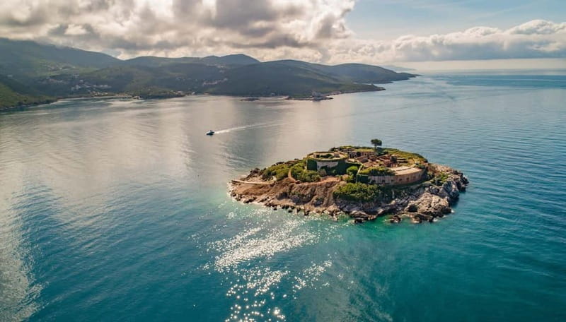 Perast private tour 3h:Lady Of The Rocks & Blue Cave,lagoon - The Black Pearl Speedboat and Captain Mladen’s Expertise