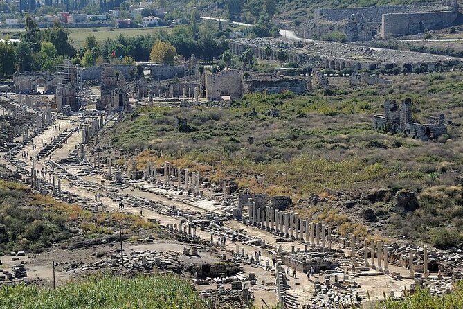 Perge Aspendos Kursunlu Waterfall Tour from SDE , MANAVGAT - Exploring the Ruins of Perge