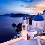 Personalized Instagram Tour of Santorini - The Panoramic Views from Prophet Elias Monastery