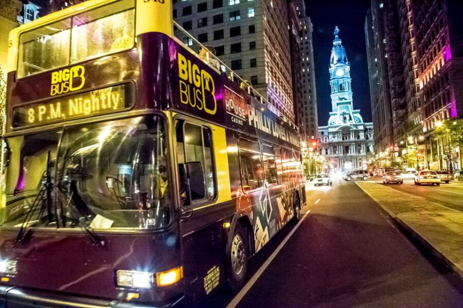 Philadelphia By Night Tour - Climbing the Rocky Steps at the Art Museum