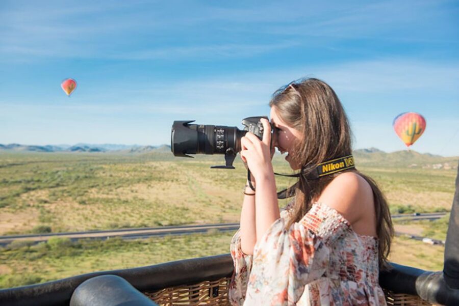 Phoenix: Hot Air Balloon Ride with Champagne and Catering - Starting Point: Deer Valley Airport and Parking Directions