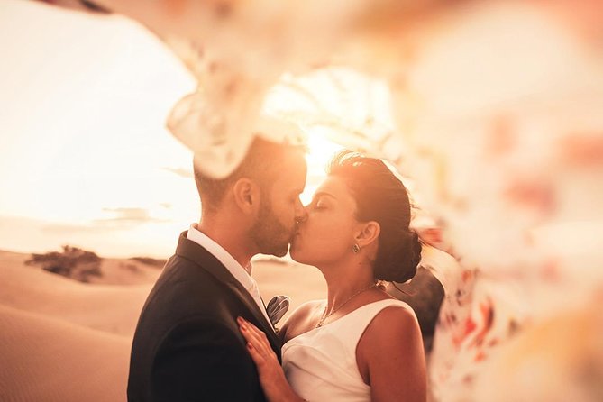 Photoshooting in the Maspalomas Dunes - The Unique Atmosphere of the Maspalomas Dunes at Sunset