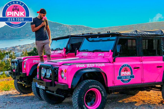 PINK JEEP TOUR - Alanya Jeep Safari - Visiting Dimcay River for Scenic Relaxation and Lunch