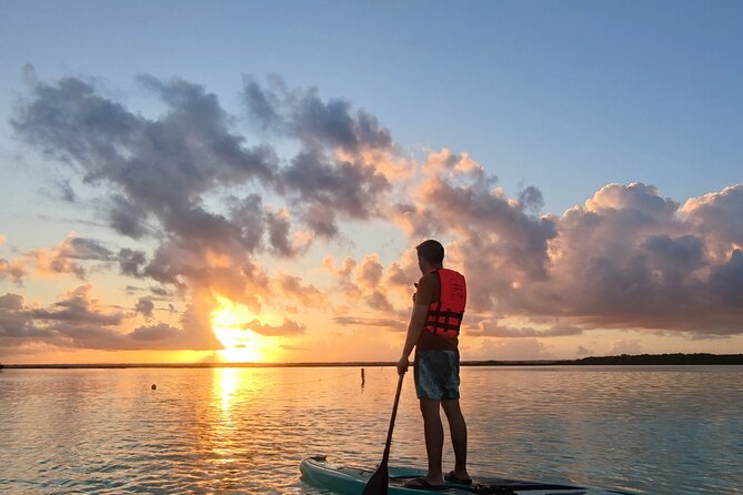 Pirate's Channel & 3 Lagoons Kayak or SUP/Paddle Tour +Meditation - Starting Point and Early Morning Experience in Bacalar