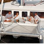 Platinum Santorini Cruise Catamaran with BBQ & Open Bar - Swimming and Snorkeling at Red Beach and White Beach