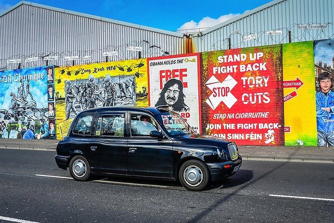 Political Taxi Tour Belfast (1-7 People) - The Guide and Commentary: Experience from Someone Who Lived Through The Troubles