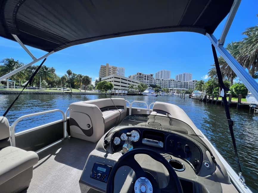 Pompano Beach: Pontoon Boat Rental - Starting Point at On The Beach Watersports in Pompano Beach