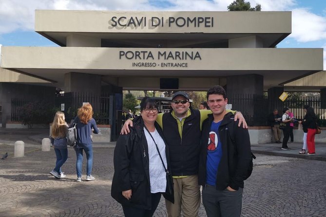 Pompeii and Herculaneum Skip-The-Line with Lunch&WineTasting from Rome - Pickup and Transportation to Historic Sites