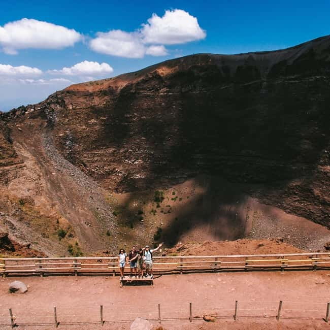 Pompeii+Vesuvio with Audioguide - Starting Points and Meeting Arrangements for Flexibility