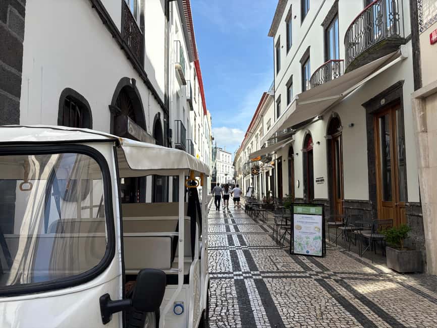 Ponta Delgada: Private City Tour by Electric Tuk Tuk - From the Meeting Point to the Heart of the Old Town