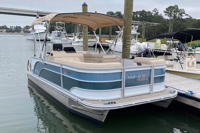Pontoon Boat Rental in Hilton Head Island - Exploring Hilton Head Waters and Marine Life