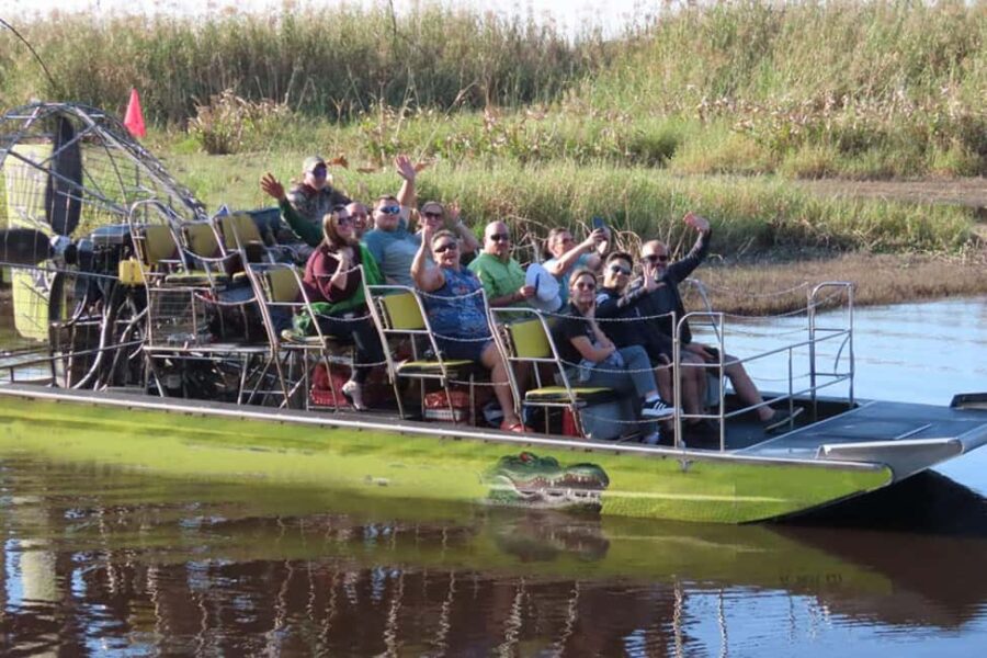 Port Canaveral: Airboat Wildlife Tour with Gator Encounter - Pickup and Transportation from Port Canaveral
