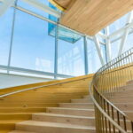 Port of Montreal Glass Tower Entry - The Montreal Tower: A 65-Meter Glassed-In Landmark