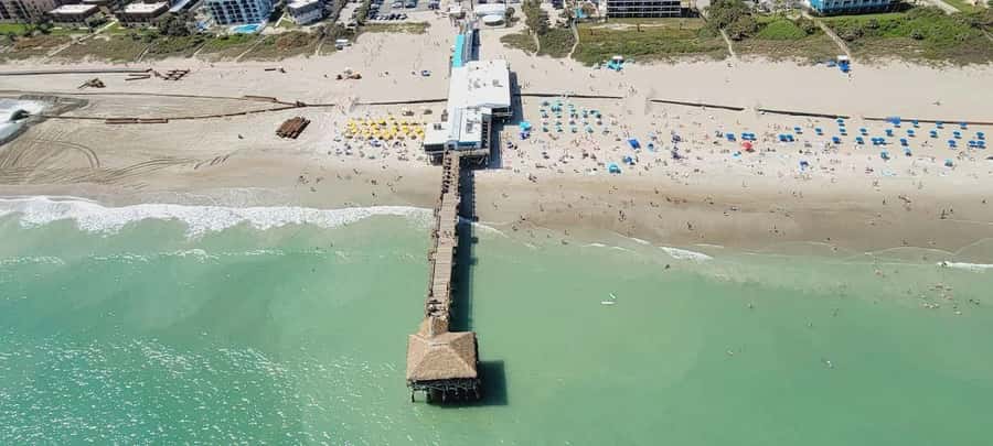 PORT TO PIER: Private 12-14 Minute Helicopter Tour - How the Flight Over Cocoa Beach Delivers Excitement