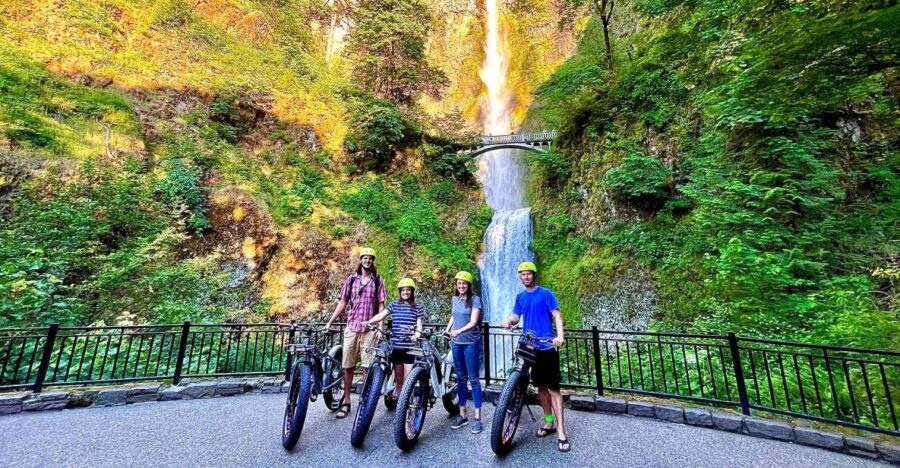 Portland: E-Bike Tour at Multnomah Falls - The Convenience of a Self-Guided E-Bike Experience Near Multnomah Falls