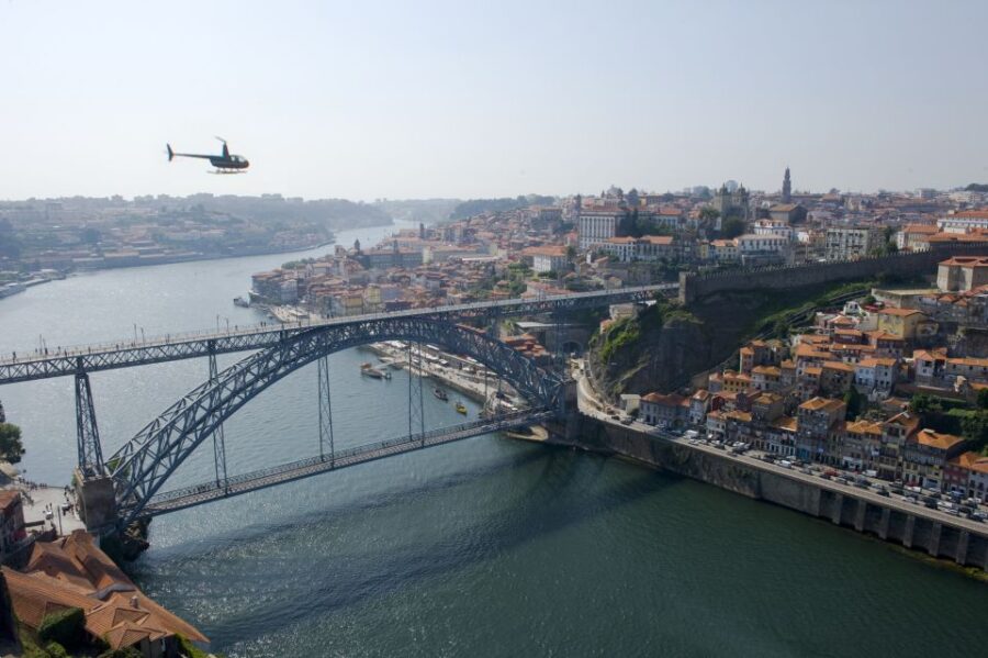 Porto: Douro River Helicopter Tour - Starting Point at the Heliport of Massarelos