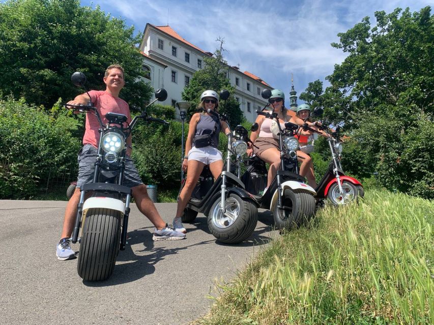 Prague 3 Hours Grand Fat-tire E-scooter Tour - Starting Point at Go go scooter Office