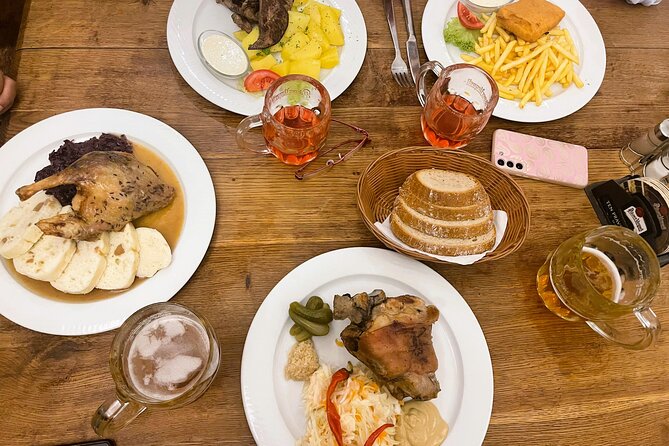 Prague Food tasting tour in Hidden Gems for Small Groups - Grilled Klobása and Czech Beer at Korunní 984/39